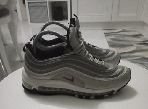 Nike silver air max - silver,