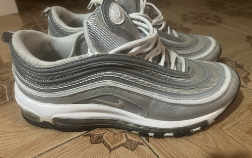Nike silver air max sneaker - silver,
